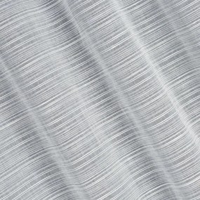 Sivá záclona na krúžkoch ARIA 140x250 cm