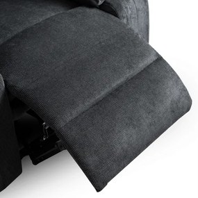 Masážne kreslo AMADEO čierne