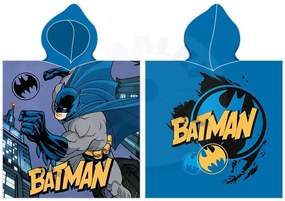 Carbotex Detské pončo 55x110 cm - Batman Temný rytier