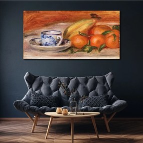 Obraz na plátne Ovocie Orange Bananas Hrnček