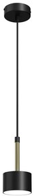 Milagro Luster na lanku ARENA 1xGX53/11W/230V čierna/zlatá MI1734