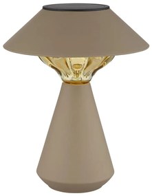 Globo 36639S - LED Solárna lampa 10xLED/0,06W/1,2V IP44 hnedá