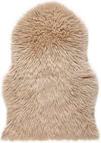 XXXLutz UMELÁ KOŽUŠINA, 60/90 cm, béžová Boxxx - Koberce - 007821017792