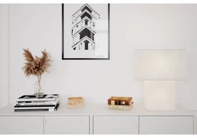 ByRydens 4024610-5000 - Stolná lampa iSQUARE 1xE27/8W/230V biela