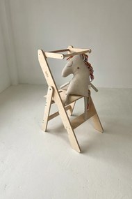 Učiaci montessori detská veža skladacia natural