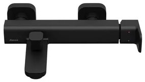 Vaňová batéria Ravak 10° Free black bez sprchového setu čierna X070152, 1 ks