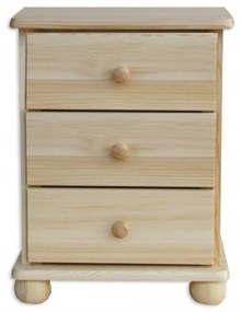 ComfortMatrace Nočný stolík z masívu ADAM Barva: dub