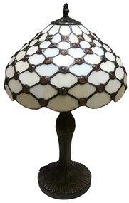 Tiffany lampa stolná Ø30*49 cm Prezent 53 vzor 7 HIVE