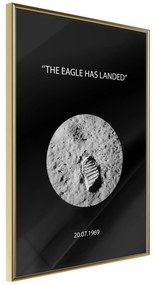 Artgeist Plagát - The Eagle Has Landed [Poster] Veľkosť: 40x60, Verzia: Zlatý rám