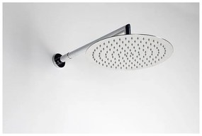 Hlavová sprcha z nehrdzavejúcej ocele v lesklo striebornej farbe ø 30 cm Slim – Sapho