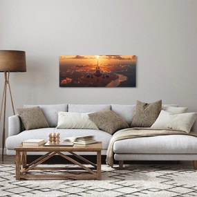 Obraz - Dopravné lietadlo (120x50 cm)