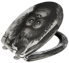 WC sedadlo Wenko Ape, 44,5 × 37,5 cm