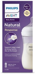 Dojčenská fľaša Avent Natural Response 260 ml