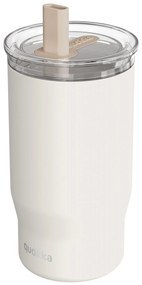Nerezový termohrnček so slamkou Mist Ivory 720 ml