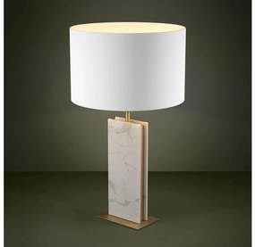 Eglo 390409 - Stolná lampa BELESAR 1xE27/40W/230V biela