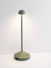Vonkajšia stolová lampa Lumo zelená