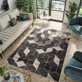 Moderný koberec Fiesta s geometrickým vzorom Šírka: 140 cm | Dĺžka: 190 cm