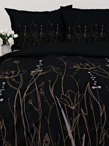 Bavlnené obliečky Renforcé - Aneta čierna