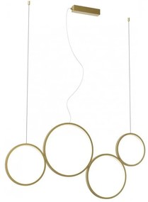 Redo 01-3383 - LED Stmievateľný luster na lanku ATHENA LED/40W/230V CRI98 zlatá