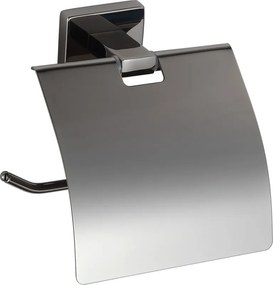 Mexen Arno, držiak na toaletný papier, čierny chróm, 7020733-73