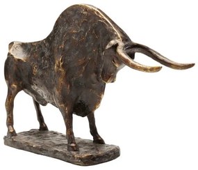 Toro dekorácia hnedo-bronzová