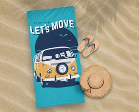Plážová osuška, Let's move