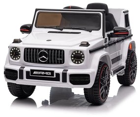 Elektrické autíčko Baby Mix Mercedes-Benz  G63 AMG white