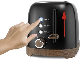 Philco PHTA 3711B hriankovač, čierna