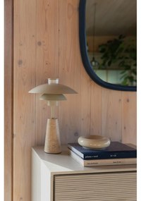 Béžová LED stmievateľná stolová lampa (výška 37 cm) Cole – Zuiver