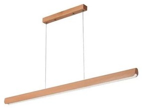 LED Luster na lanku LED/22W/230V 4000K 120 cm buk/masív