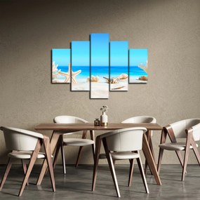 Obraz - Zátišie s mušľami (150x105 cm)