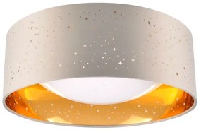 LED Stropné svietidlo TULUZA LED/18W/230V pr. 32 cm hnedá