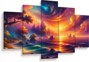 Obraz - Magický svet (150x105 cm)