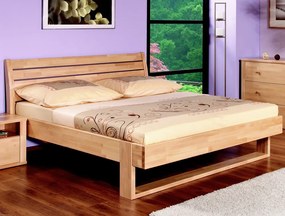 Posteľ Alma 180x200 cm, prírodný buk