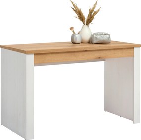 XXXLutz TOALETNÝ STOLÍK, biela, farba duba, 120/76,5/60 cm Landscape - Toaletné stolíky - 001803069111
