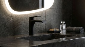 Rea Hass, umývadlová batéria h-150, čierna matná, REA-B9964