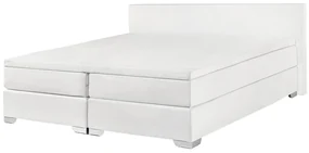 Manželská posteľ Boxspring 180 cm PREMIER (s matracmi) (biela). Vlastná spoľahlivá doprava až k Vám domov. 1007429