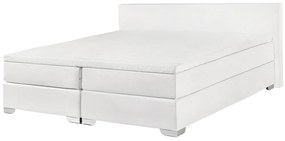 Manželská posteľ Boxspring 180 cm PREMIER (s matracmi) (biela). Vlastná spoľahlivá doprava až k Vám domov. 1007429