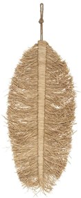 Dekorácia na stenu z rafie Oasis Leaf 29x70 cm + 24x50 cm