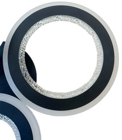 LED Stmievateľný prisadený luster LED/100W/230V 3000-6500K + diaľkové ovládanie