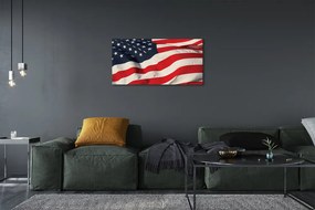 Obraz canvas Vlajky Spojených štátov 120x60 cm