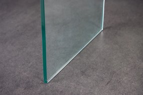 Konzolový stolík Fantome 100cm sklo