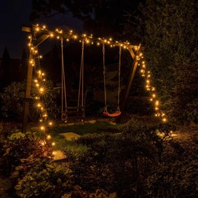 DECOLED Svetelná reťaz LED 20 m, teplá biela, 120 diód, IP67