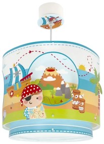 Dalber 60652 - Detský luster PIRATE ISLAND 1xE27/15W/230V