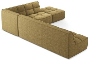 Modulárna rohová pohovka v horčicovej farbe (variabilná) Kalai – Makamii