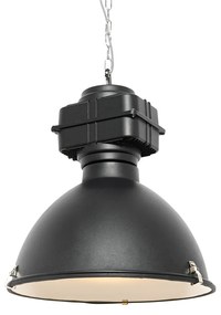 Industriálne závesné svietidlo čierne 53,5 cm - Sicko