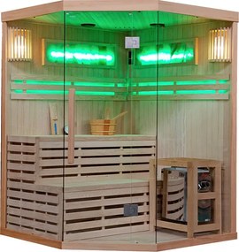 BPS-koupelny Fínska sauna Relax HYD-3948 180x180, 5-6 osôb