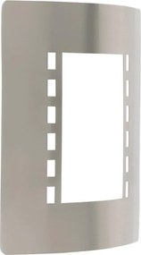Eglo 55761 - LED Vonkajšie nástenné svietidlo 1xE27/10W/230V IP44 matný chróm