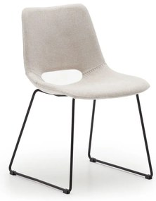 Béžová jedálenská stolička Zahara – Kave Home