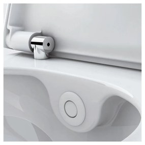 GEBERIT Kombifix súprava 5v1 - inštalačný modul, závesná sprchová toaleta Rimless a Softclose sedátko TECEone, tlačítko Sigma01, 115.770.21.5 (lesklý chróm), 110.302.00.5 NT2